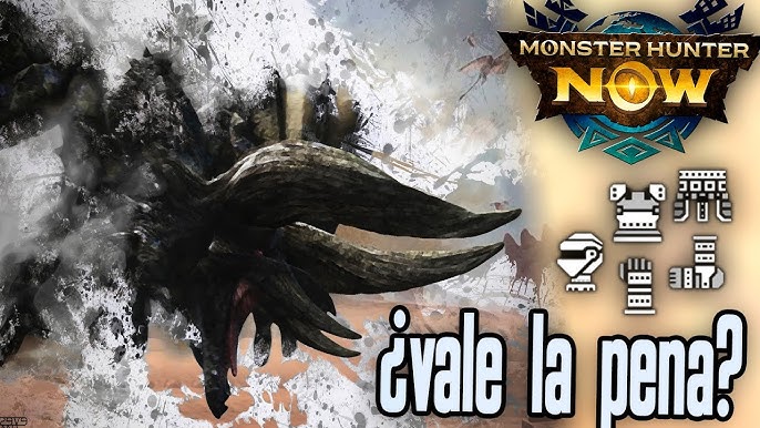 Analizando la armadura de Diablos Negra en Monster Hunter Now