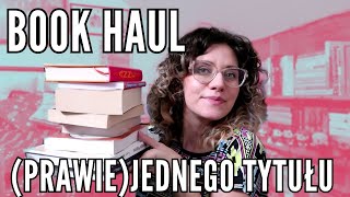 8 książek, 3 tytuły | BOOK HAUL