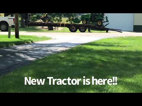 New tractor has arrived, and it’s amazing!