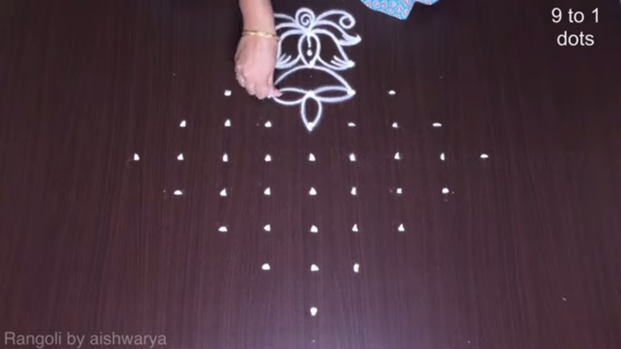 Latest Doorstep 9×1 Muggulu Designs