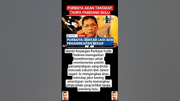 Menkeu Purbaya siap, tangkap pihak penyelundupan barang
