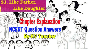 Like Father Like Daughter (Page 192-196) / Class-5 EVS Chapter Explanation NCERT Question Answers