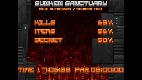 DOOM 2: BTSX Ep. 2 UV Pistol Start/No Saves - Map 4 (Sunken Sanctuary) on PS4