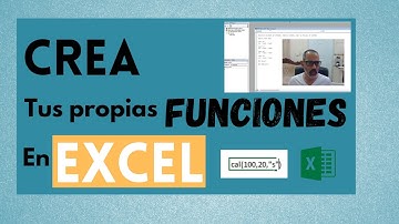 CREAR NUESTRAS PROPIAS FUNCIONES EN EXCEL | 2019 Plus lo mas Innovador