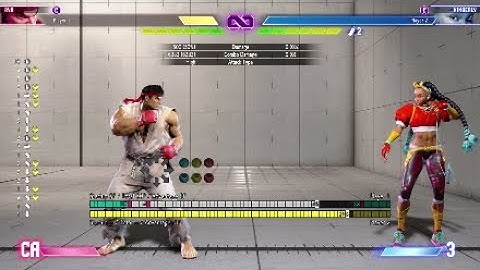 Ryu Punish Counter Level 3 Combo