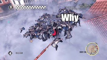 Assassins Creed 2 | Funny guard spawn bug