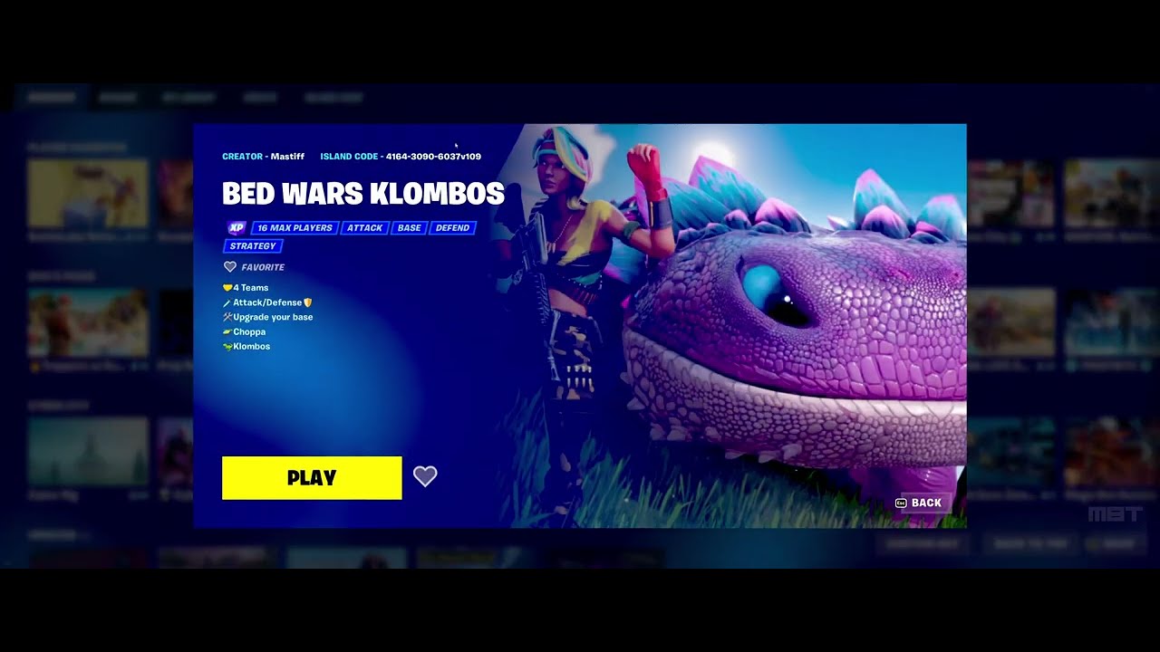 thoughts on bed wars klombo? : r/FortniteCreative