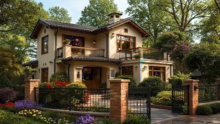 Inside a Cozy Rustic Luxury Home | Timeless Design & Peaceful Garden Escape