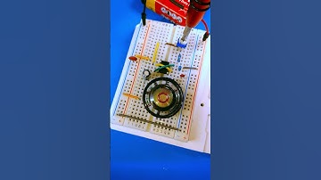 Simple sound generator using NE555 on #breadboard