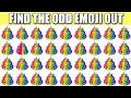 HOW GOOD ARE YOUR EYES l Find The Odd Emoji Out l Emoji Puzzle Quiz #puzzlechallenge