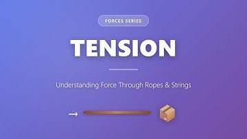 Tension Force Explained: How Ropes Transmit Forces | Physics Tutorial for Beginners