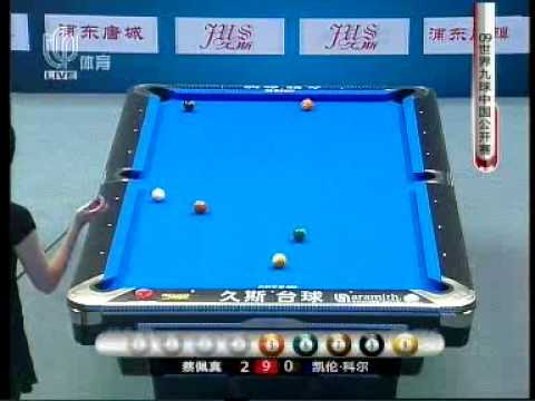 2009 World Pool 9-Ball China Open Final Tsai() vs ...