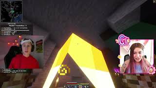 CUCURUCHO ataca con un WITHER a KATIEB y CRYSTAL MOLLY  QSMP 2