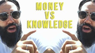 MONEY vs KNOWLEDGE//CARLOS MUÑOZ
