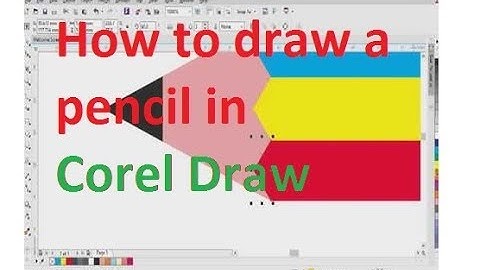08 - CorelDraw 9 Projects - How to Design a Led Pencil in CorelDraw? - Lunar Computer College