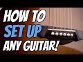 Comment rgler laction de votre guitare