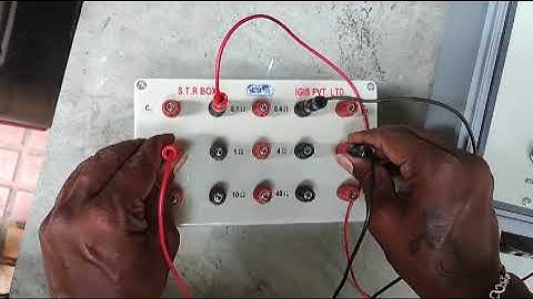 Troubleshooting with STR Box #video #youtube #resistance #groundwater #groundwater_survey #geologist