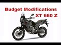 Yamaha XT 660 Z - Budget Adventure Modifications - How to do it?