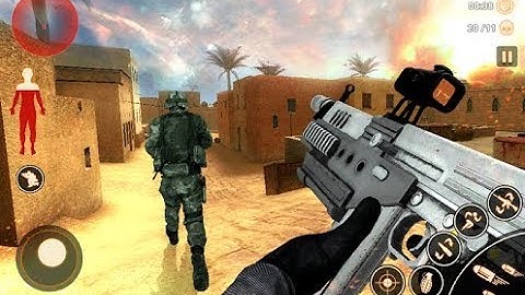 Army Counter Terrorist Attack Shooter Strike War Android Gameplay Full HD