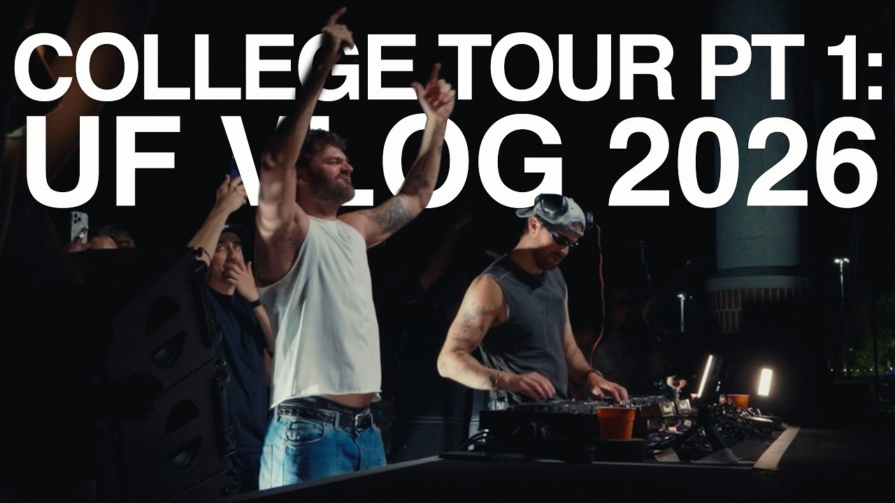 The Chainsmokers - College Tour Pt. 1 Vlog