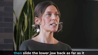 Lateral Pterygoid Stretch With Tongue Depressor