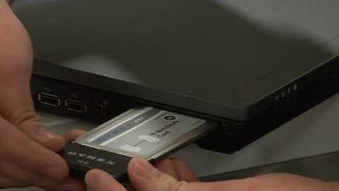 Computer Monitors & Keyboards : How to Install a Wireless Modem on a Laptop Computer