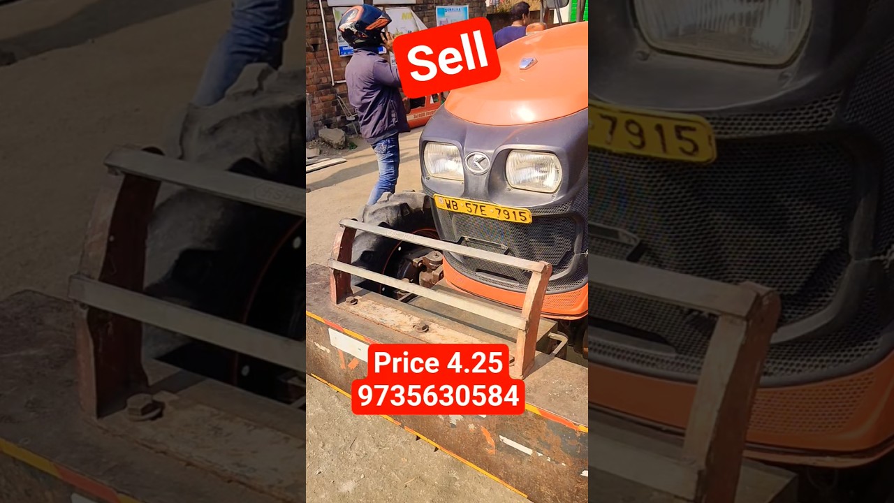 Kubota 4wd tractor sell 