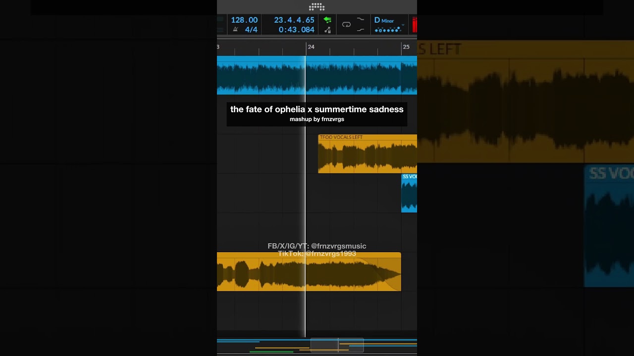 The Fate of Ophelia x Summertime Sadness (Taylor Swift x Lana Del Rey) #mashup #shorts