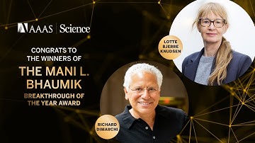 2024 AAAS Mani L. Bhaumik Breakthrough of the Year Award Ceremony