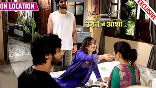Udne Ki Aasha | Sachin Ne Sayali Ko Diya Surprise, Riya Ne Haatho Se Khilaya Khana | On Location