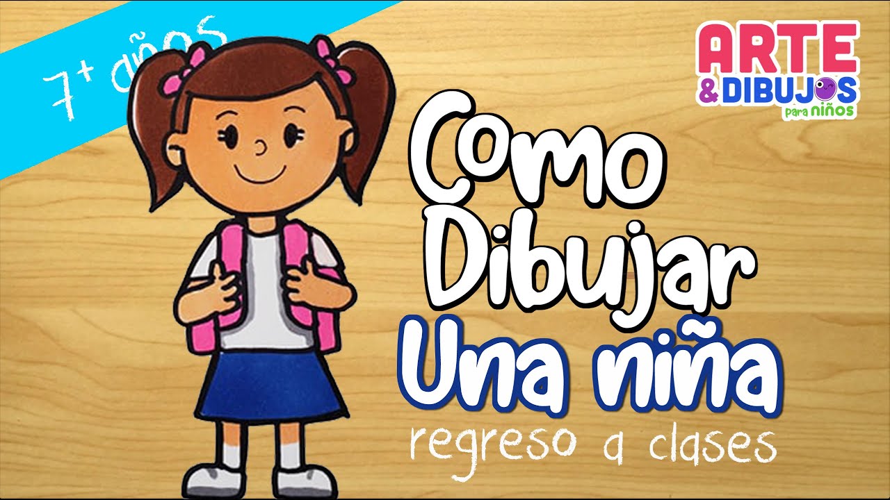 Como dibujar una NIÑA con mochila - thptnganamst.edu.vn