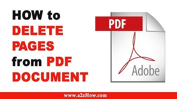 How to Delete Unwanted Pages from a PDF Document