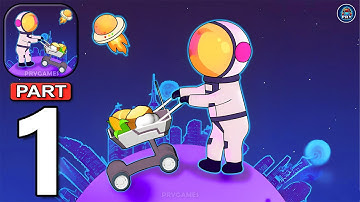 My Moon Mart - Gameplay Walkthrough Part 1 Create A Perfect Moon Mart Store (Anddroid, iOS)