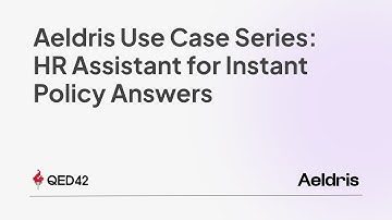 Aeldris Use Case Series: HR Assistant for Instant Policy Answers