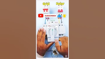 Single Phase Automatic Transfer Switch (ATS)#shorts#ats#automatic#powerline#foryou#electrical