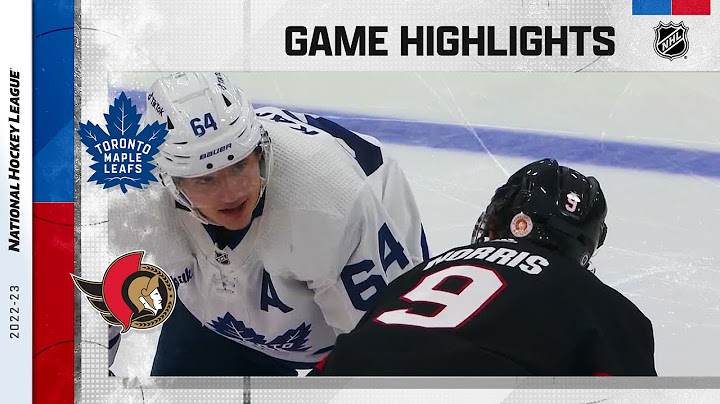 Maple Leafs @ Senators 9/30 | NHL Highlights 2022