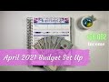 April 2021 Budget Set Up | Budget with Me | Income : $6,662