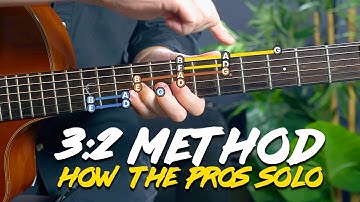 3:2 method for easy pentatonic soloing! (intermediate level)