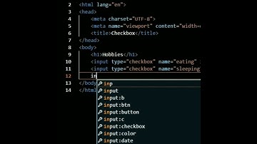Checkbox in Html Form element
