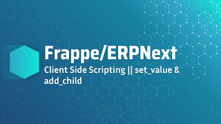 Client Side Scripting || set_value & add_child