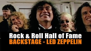 Led Zeppelin - Backstage Rock And Roll Hall Of Fame 1995