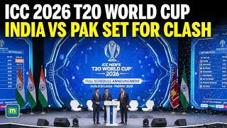 ICC Announces Men’s T20 World Cup 2026 Schedule | India vs Pakistan & Full Fixtures Revealed