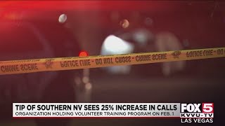 TIP of Southern Nevada seeks volunteers after seeing 25% increase in calls