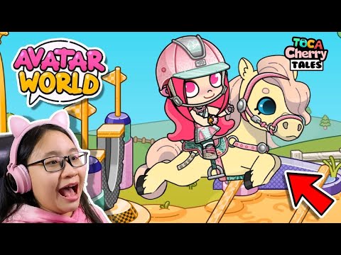Cherry Goes Horse Riding! - Let's Play Avatar World