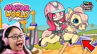 Cherry Goes Horse Riding! - Let's Play Avatar World