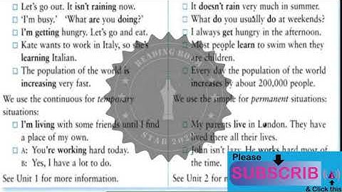 English grammar in use __ unit 3