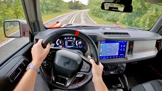 2022 Ford Bronco Raptor  POV Driving Impressions