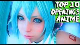 Los 10 Mejores Openings del Anime  | TOP 10