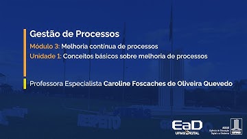 [UFMS Digital] Gestão de Processos - Módulo 3 - Unidade 1