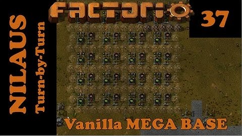 Factorio S7E37 - Oil Train station for MEGA BASE